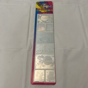 Lisa Frank Hologram Space Bears Koala Paint Panda Bear VTG 90s Stickers New NIP